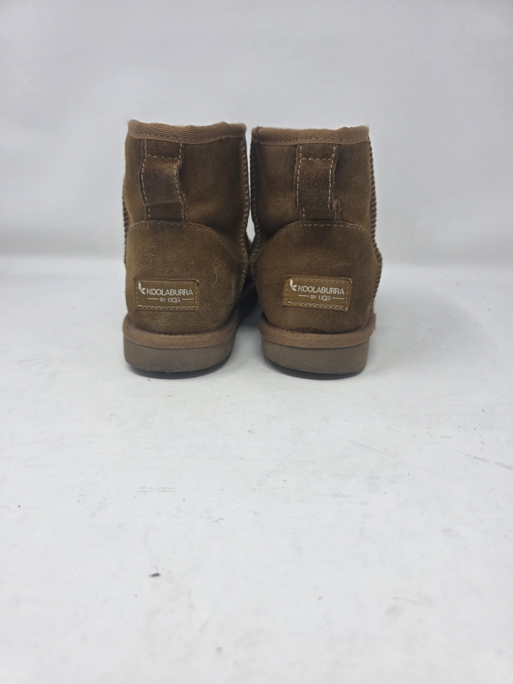 Koolaburra by UGG Women's Victoria/Koolah Short Mini Boots Chestnut Size 6